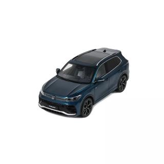 VOLKSWAGEN VW TIGUAN E TSI R-LINE NIGHTSHADE BLUE METALLIC 2024  OttO Pro OttO mobile 1:18 Resinemodell (Türen, Motorhaube... nicht zu öffnen!)